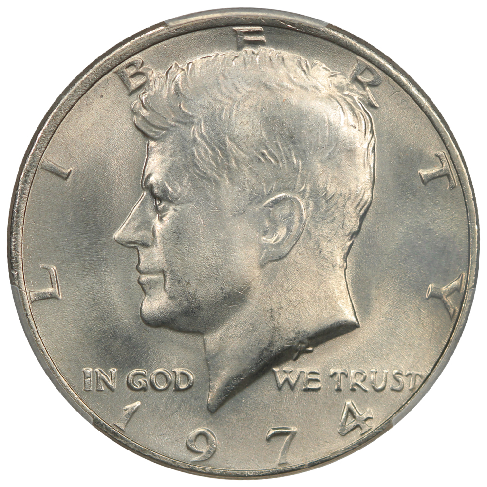 image for: 1974 50c PCGS MS67