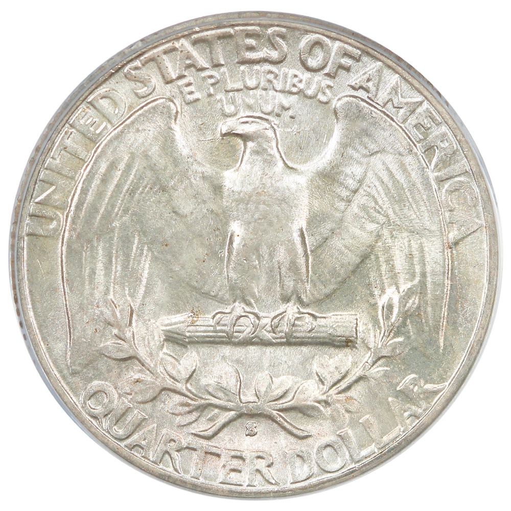 image for: 1940-S 25c PCGS MS67