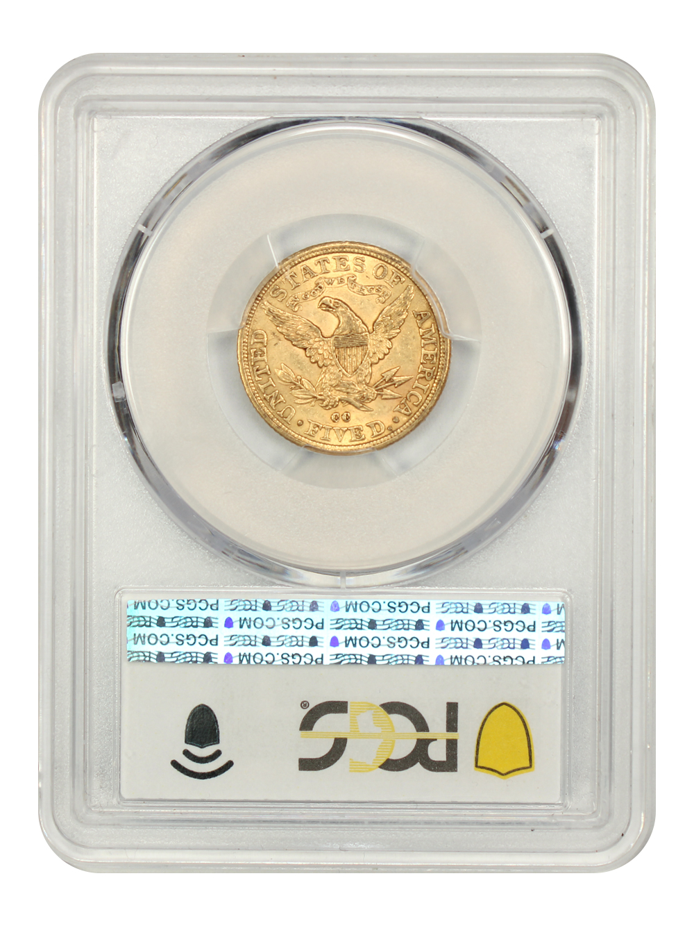 image for: 1882-CC $5  PCGS MS61