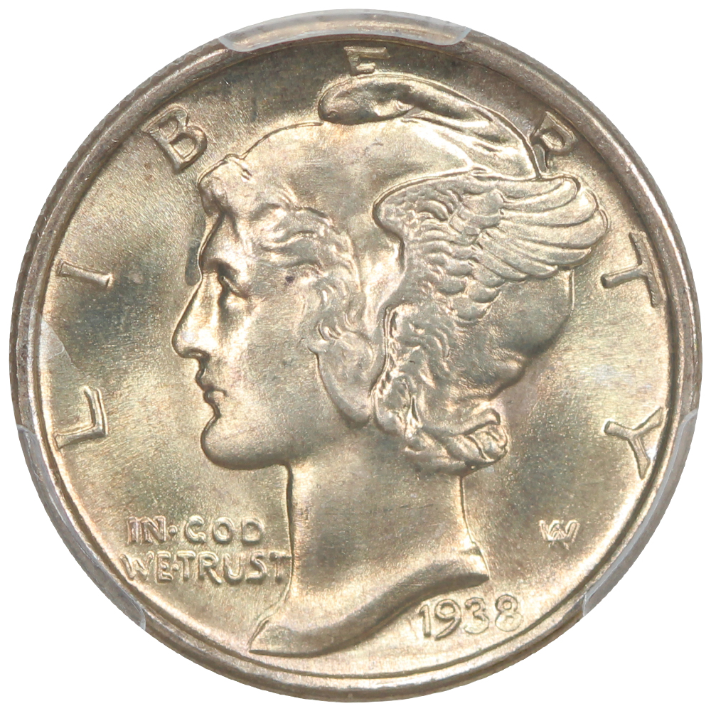 image for: 1938-S 10c PCGS MS67 FB