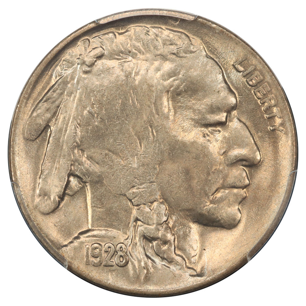 image for: 1928-D 5c PCGS MS64