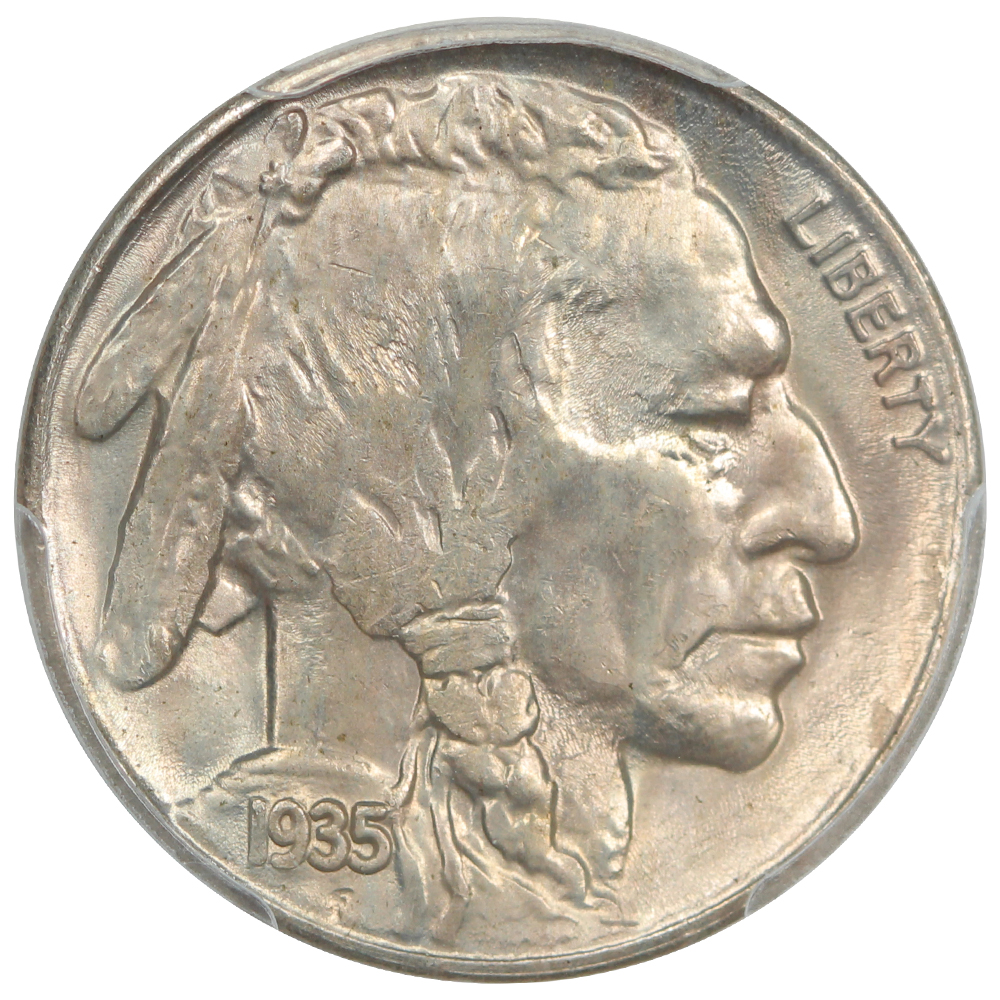 image for: 1935-S 5c PCGS MS65