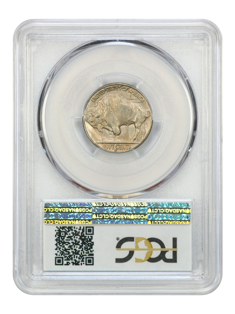 image for: 1935-S 5c PCGS MS65