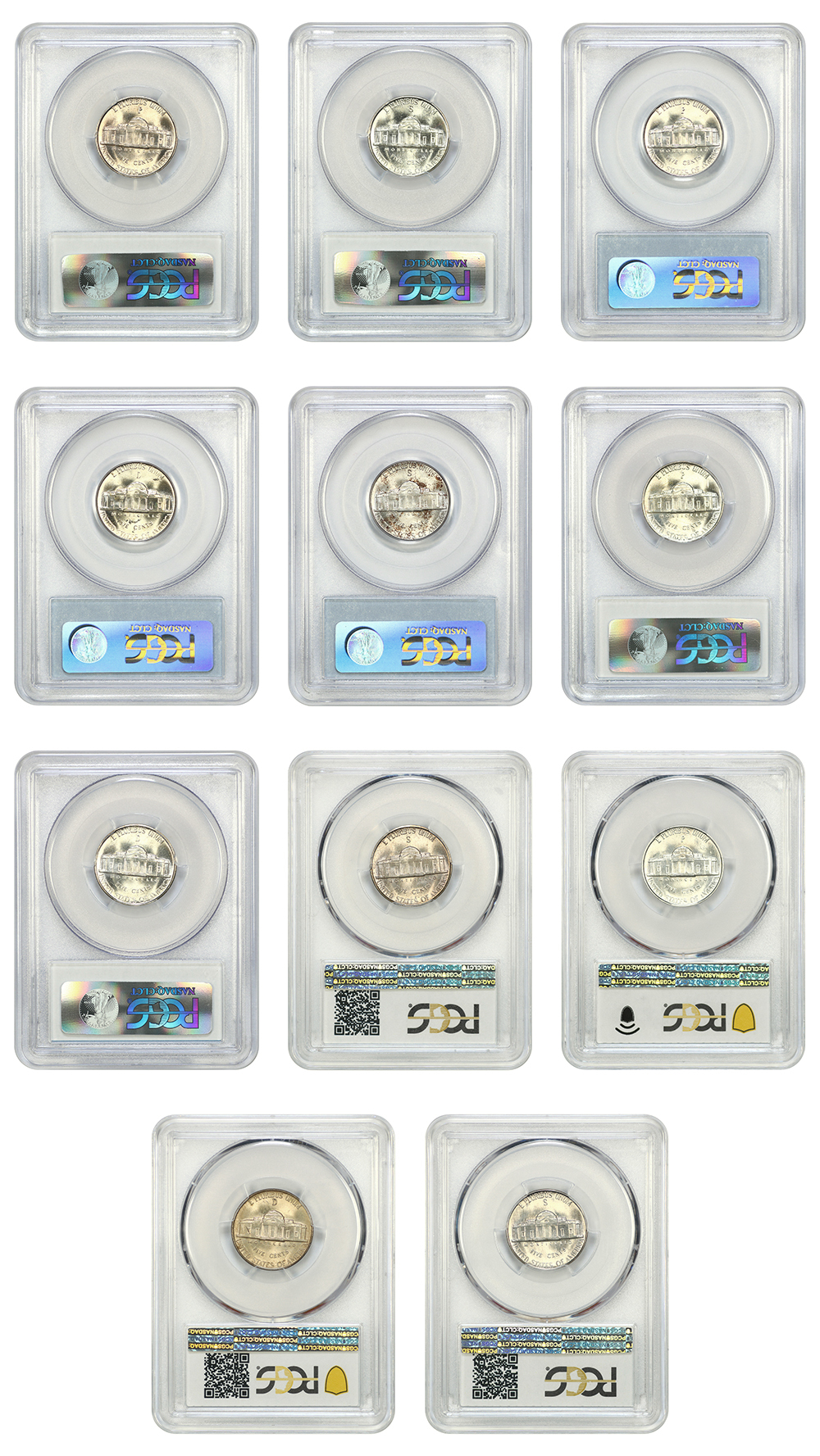 image for: 1942-P Type 2, Silver 5c PCGS MS65 FS