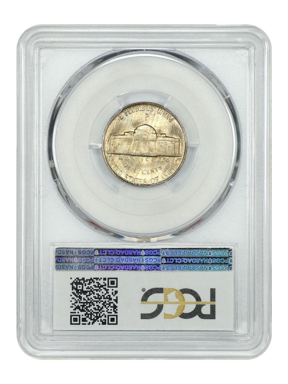 image for: 1945-P Silver 5c PCGS MS65