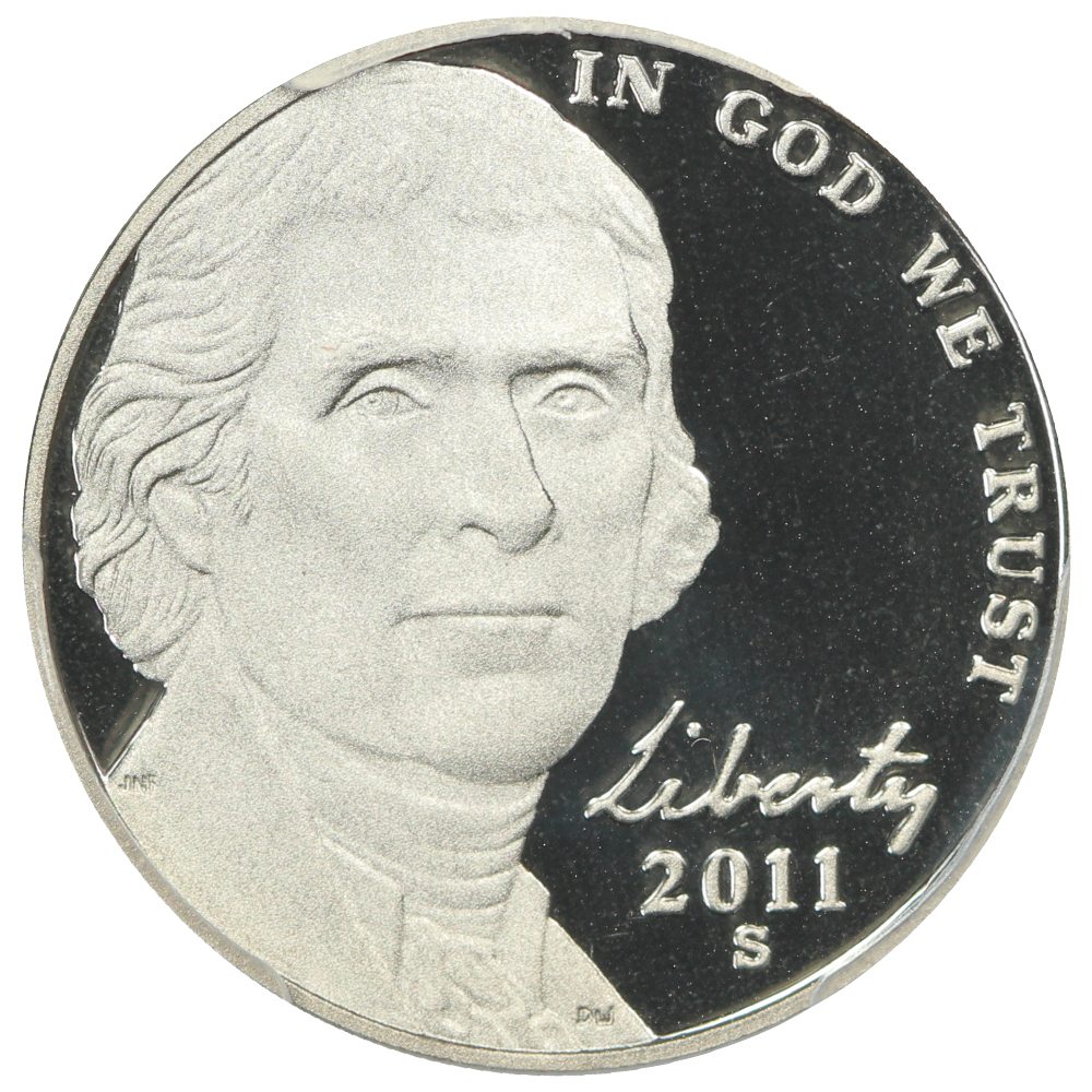 image for: 2011-S 5c PCGS PR70 DCAM