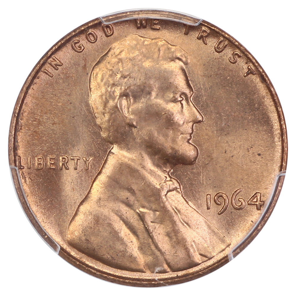 image for: 1964 1c PCGS MS67 RD