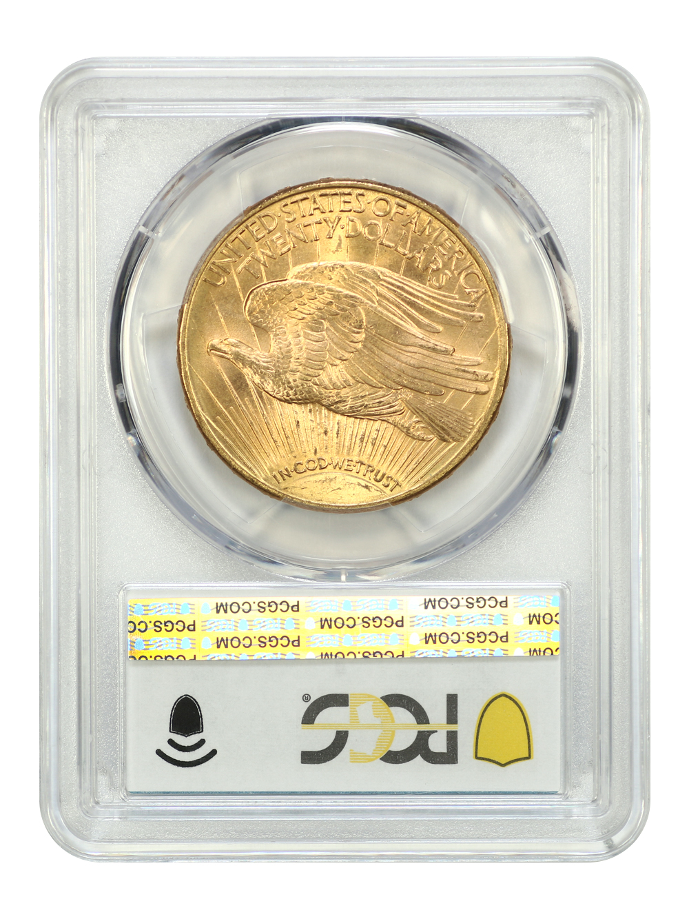 image for: 1910-D $20  PCGS MS66
