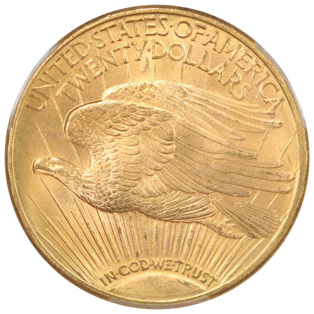 image for: 1910-D $20  PCGS MS66