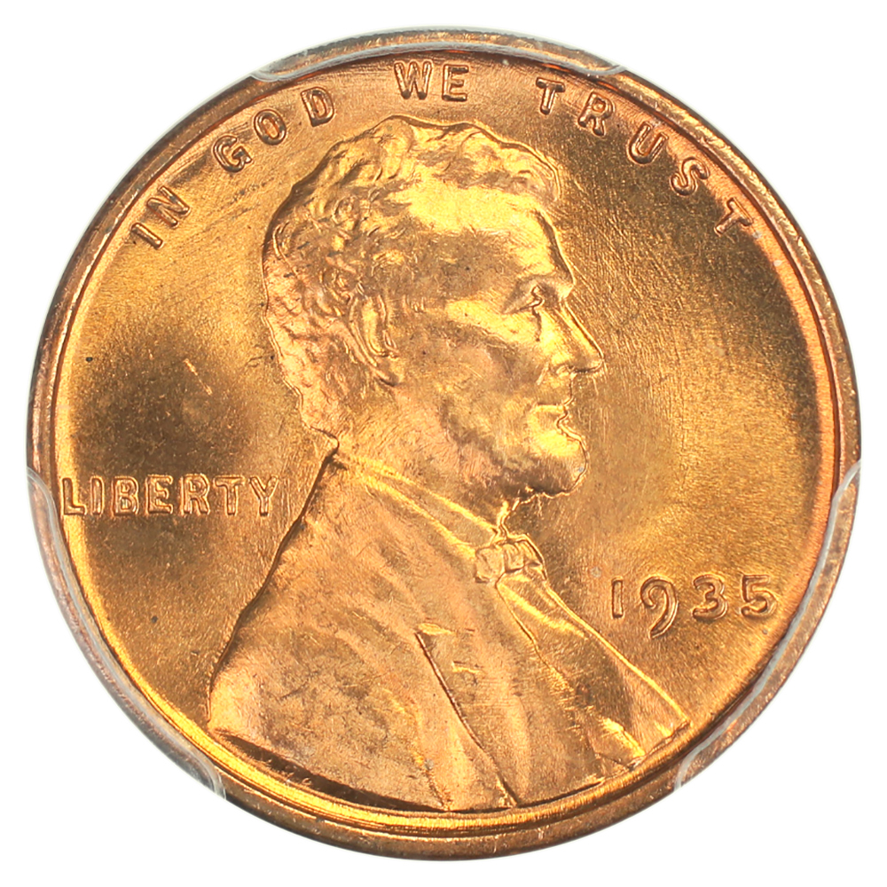 image for: 1935 1c PCGS MS67 RD