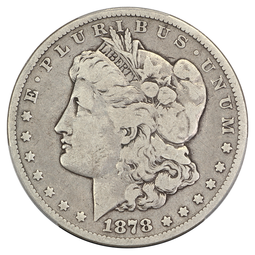 thumbnail for: 1878-CC $1  PCGS VG10