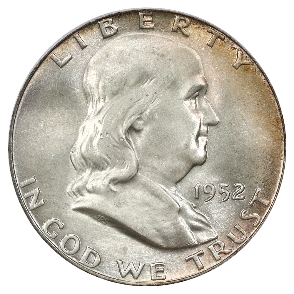 thumbnail for: 1952 50c PCGS MS66