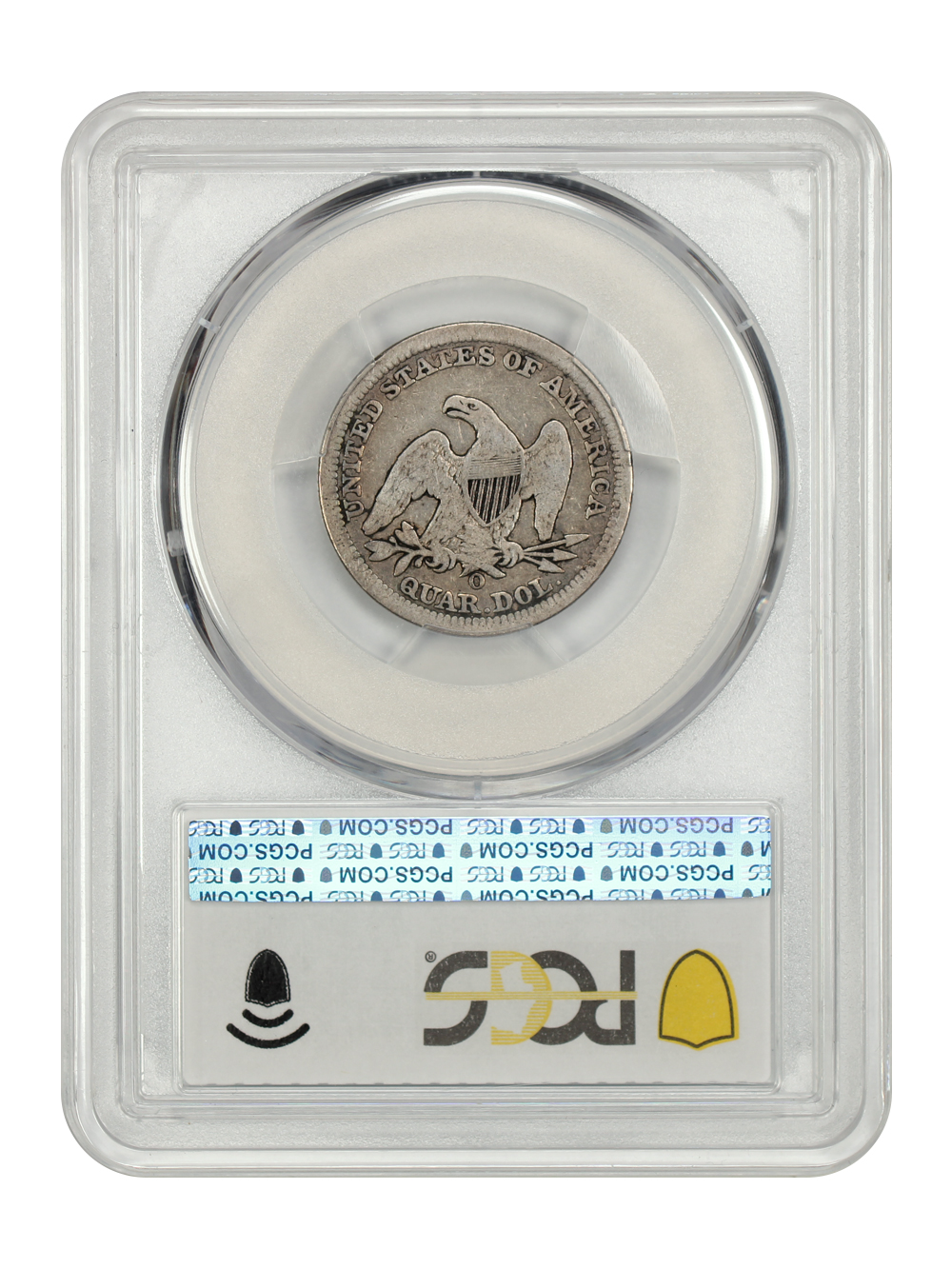 image for: 1851-O 25c PCGS F12