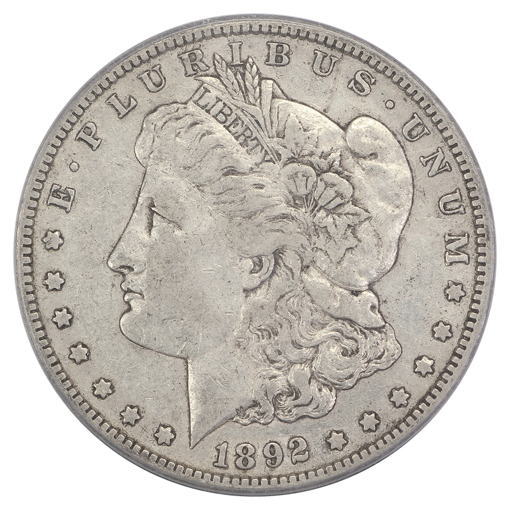image for: 1892-S $1 PCGS VF30