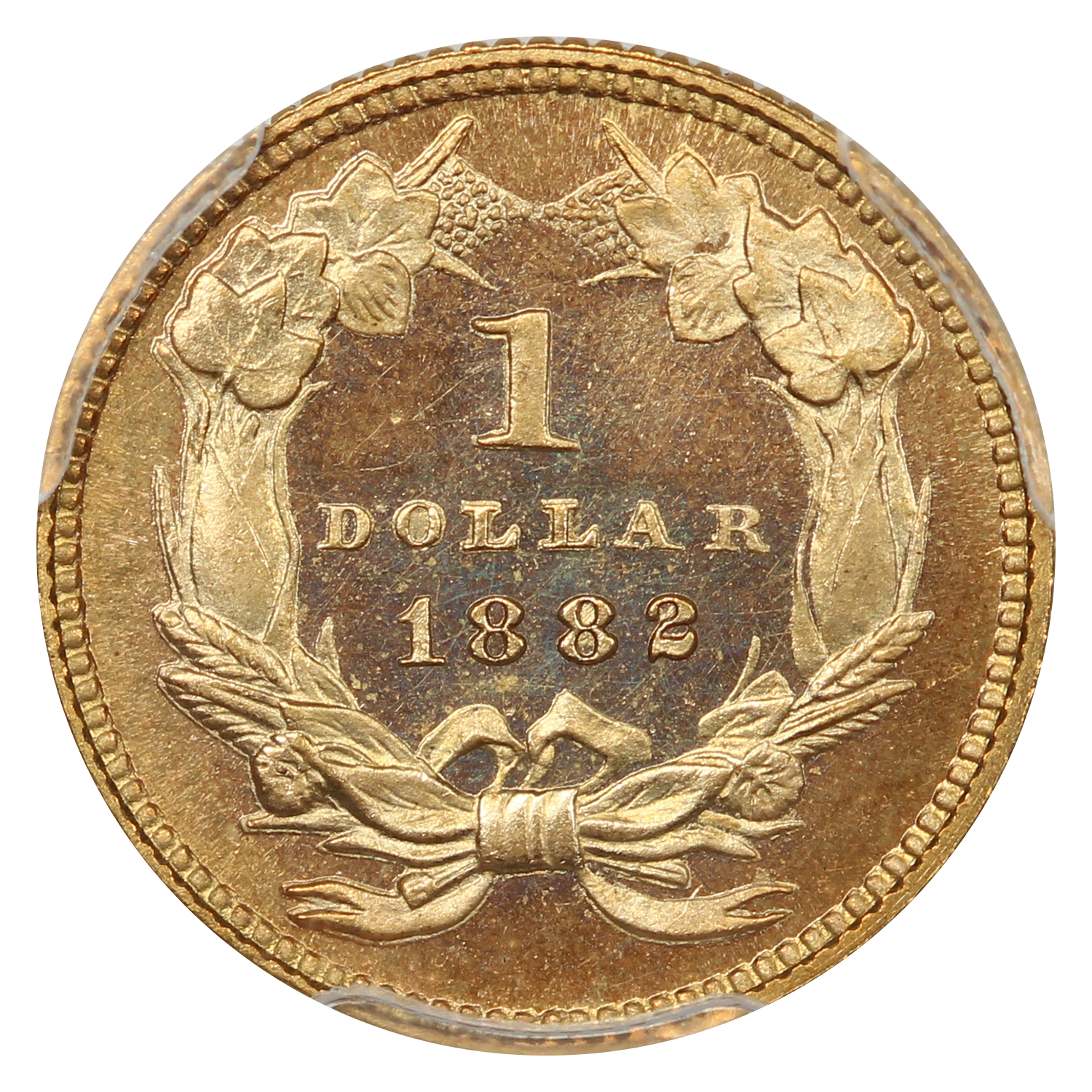 image for: 1882 G$1 PCGS PR67 CAM
