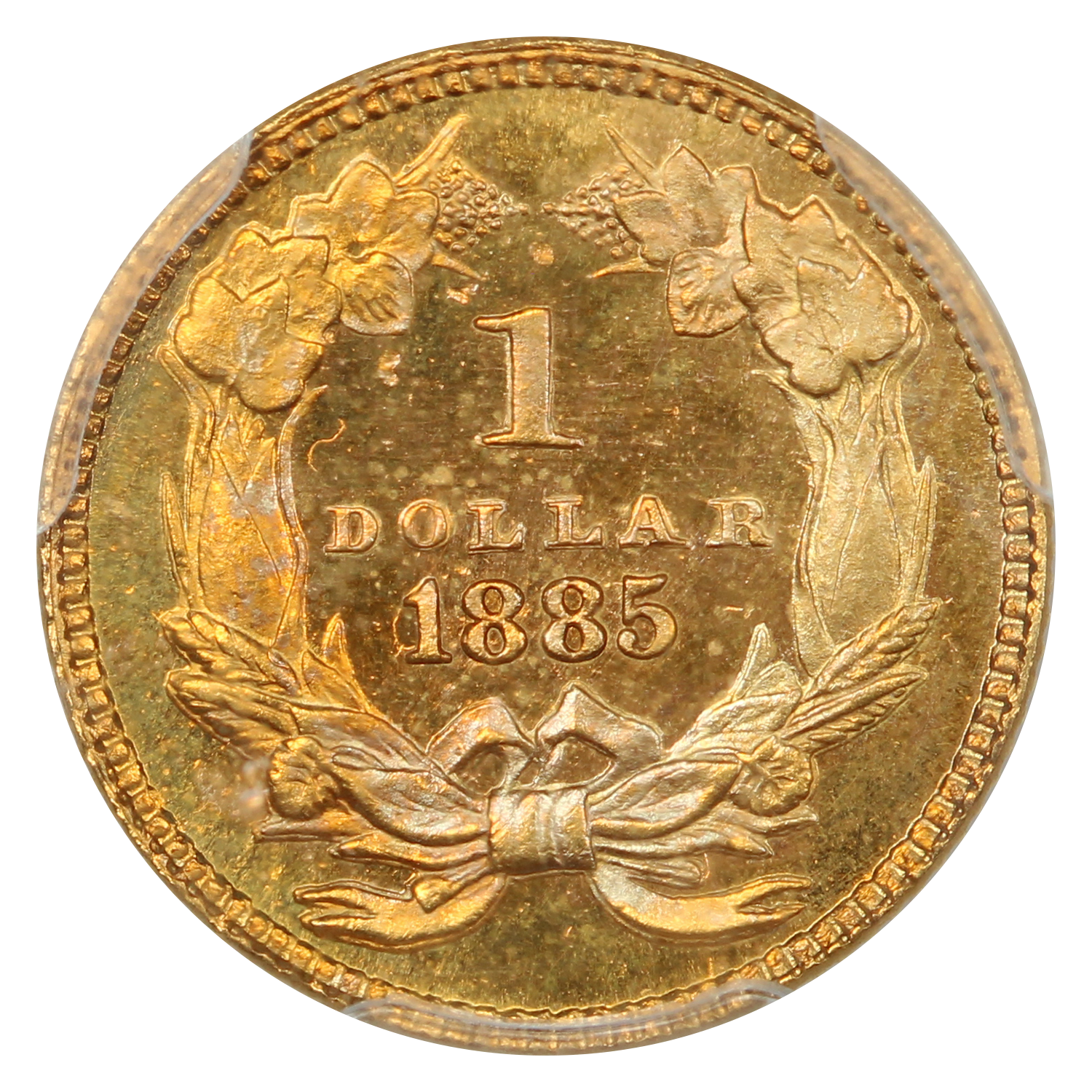 image for: 1885 G$1 PCGS PR65 CAM