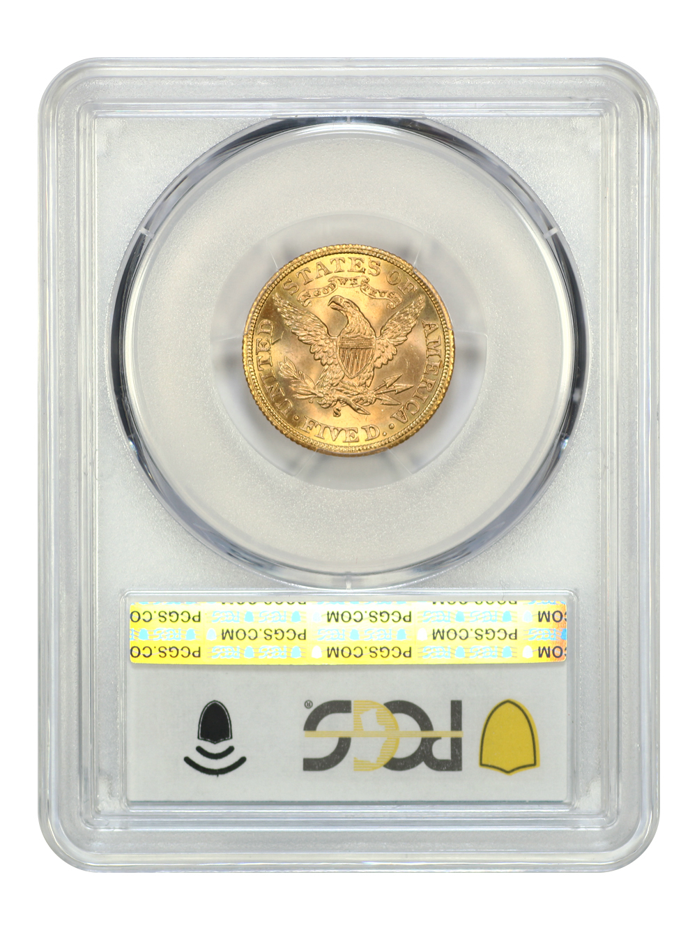 image for: 1901-S $5  PCGS MS66