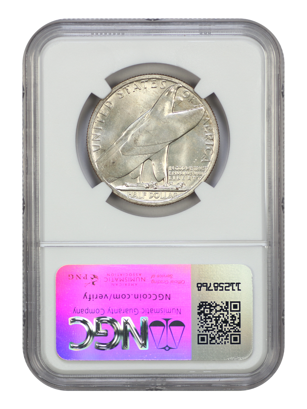 image for: 1936 Bridgeport 50c NGC MS66
