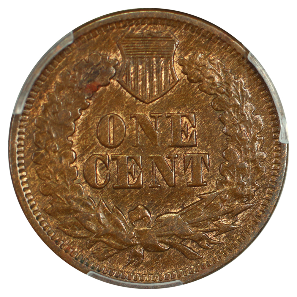 image for: 1869 1c PCGS AU53 BN