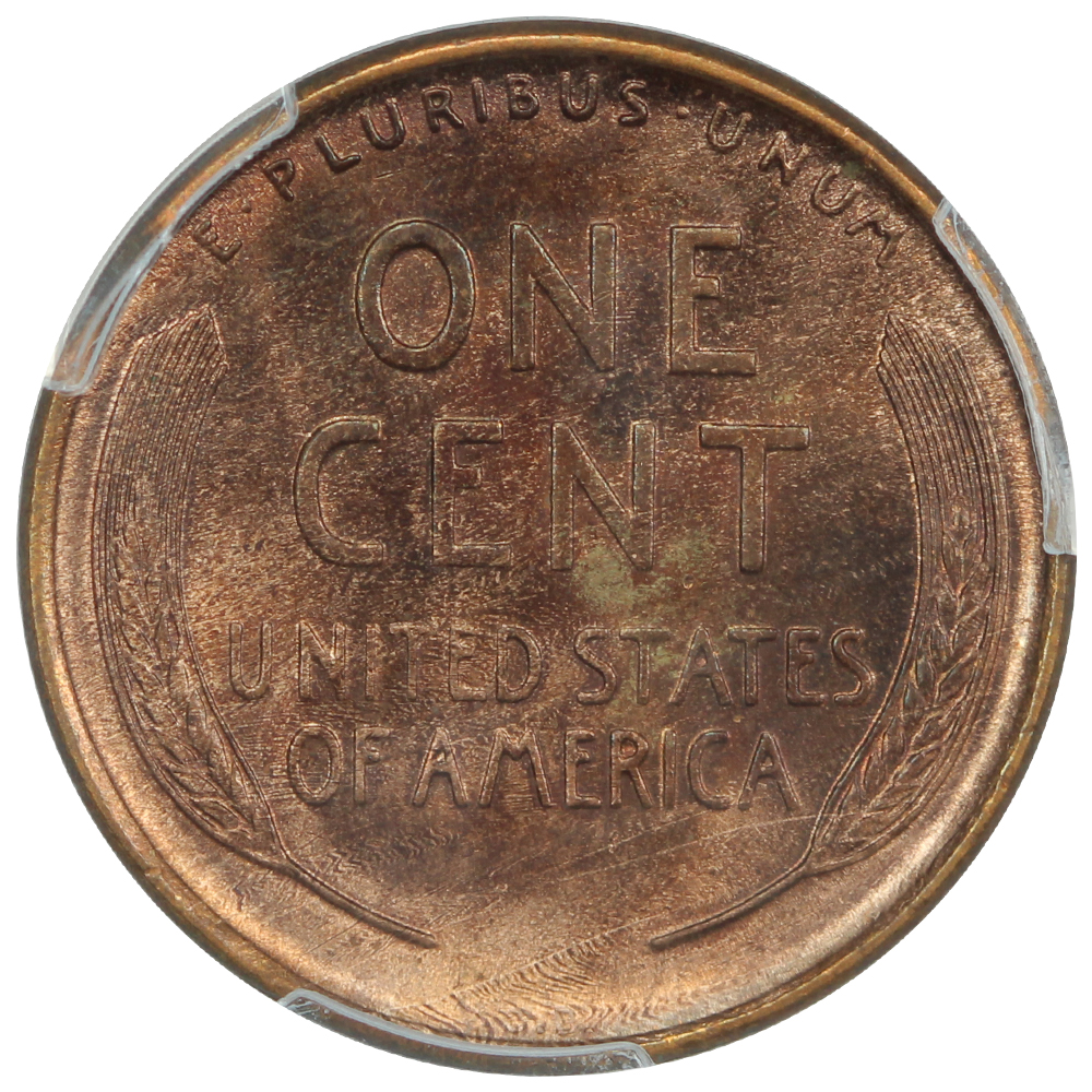 image for: 1909-S VDB 1c PCGS MS64 RB