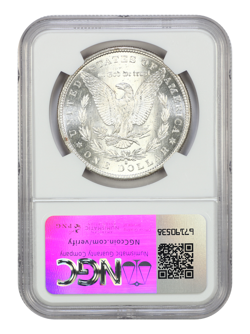 image for: 1879-S $1  NGC MS67