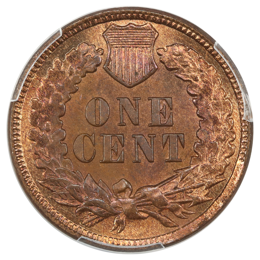 image for: 1887 1c PCGS MS65 RB