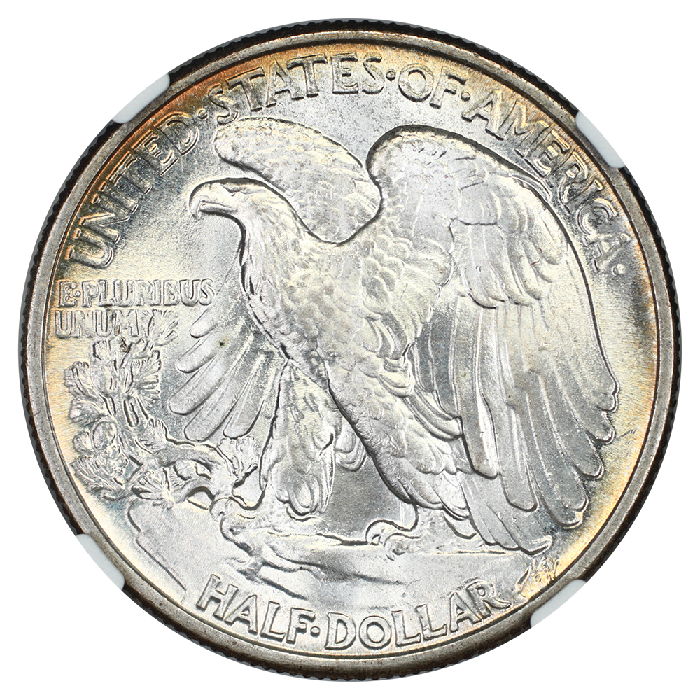 image for: 1945 50c NGC MS66