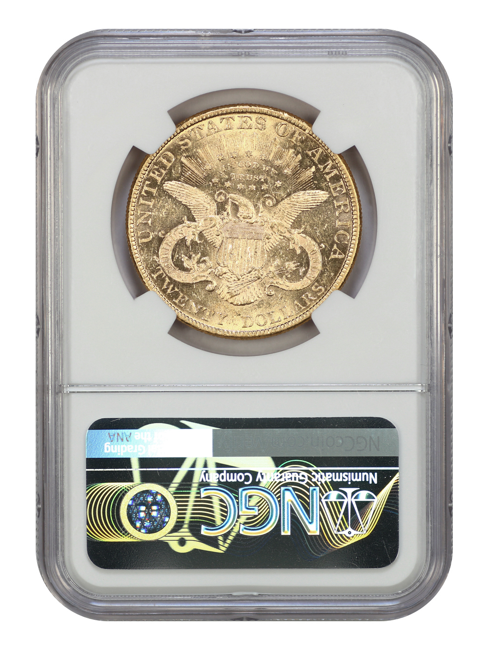image for: 1881 $20  NGC MS60