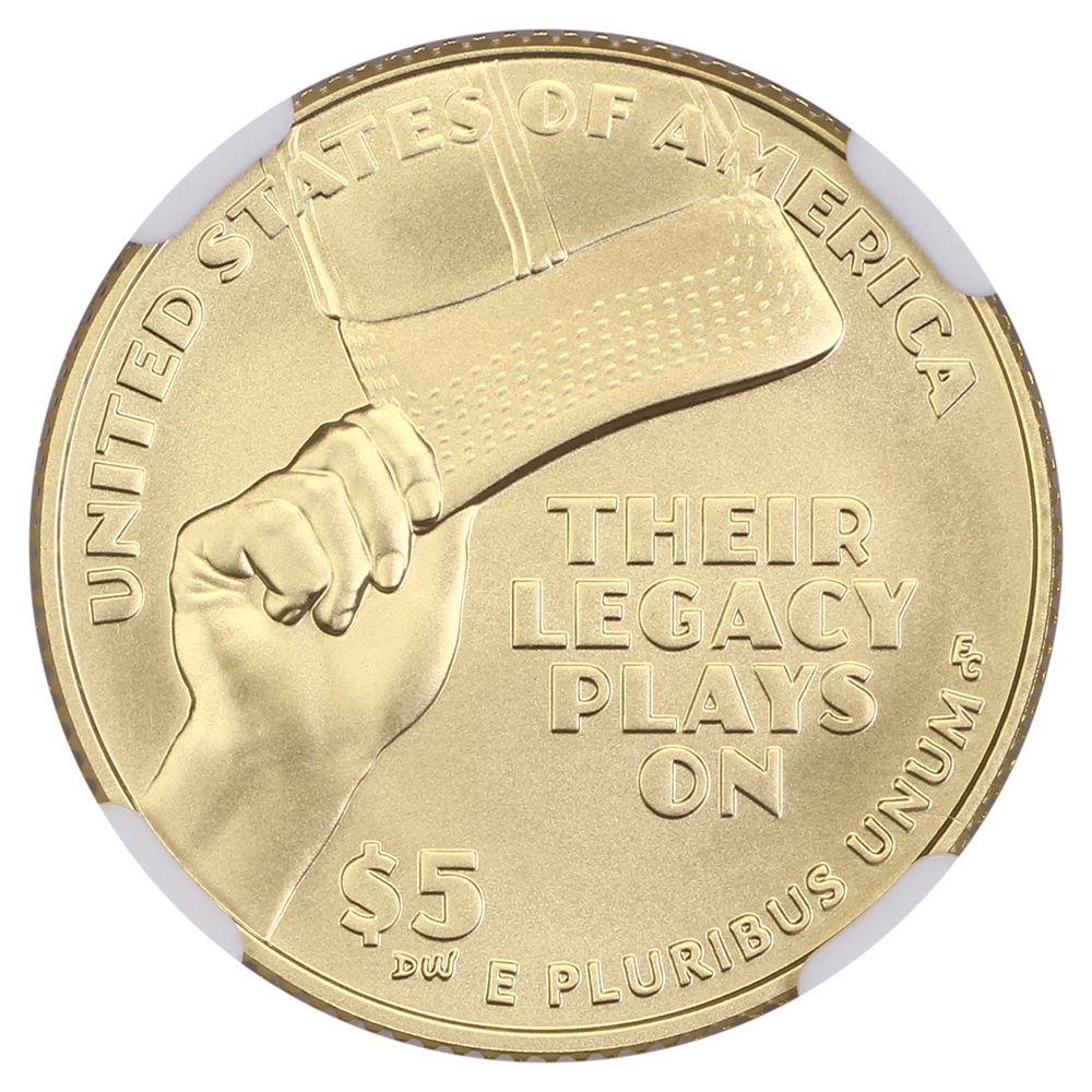 image for: 2022-W Negro Leagues Baseball G$5  NGC MS70