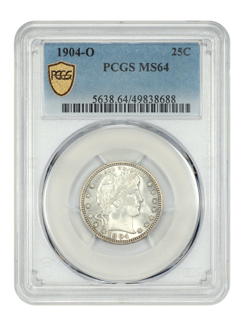 Buy 1904-O 25c PCGS MS64 | Greysheet Marketplace