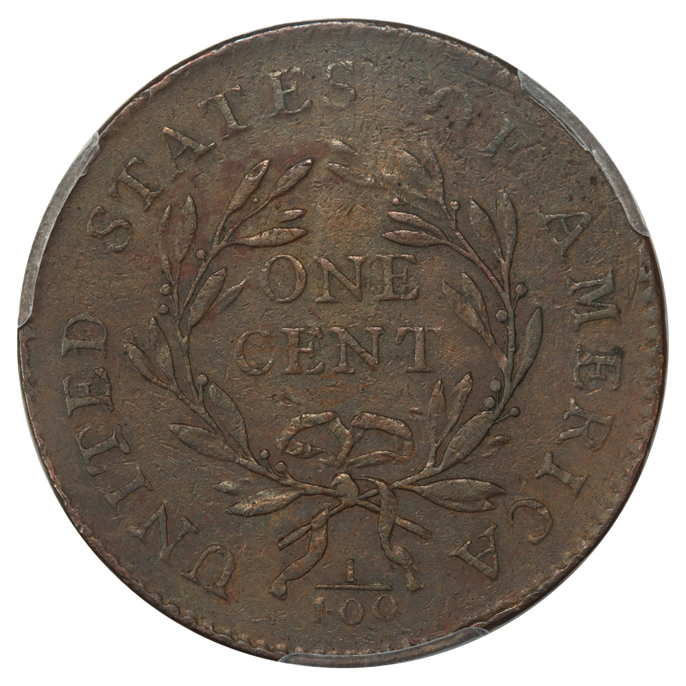 image for: 1794 Head of 1794 1c PCGS XF45 BN