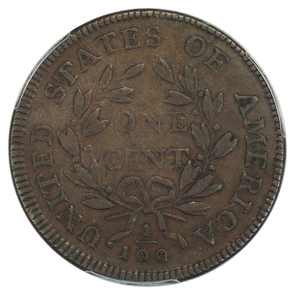 image for: 1797 Reverse of 1797, Stems 1c PCGS VF30 BN
