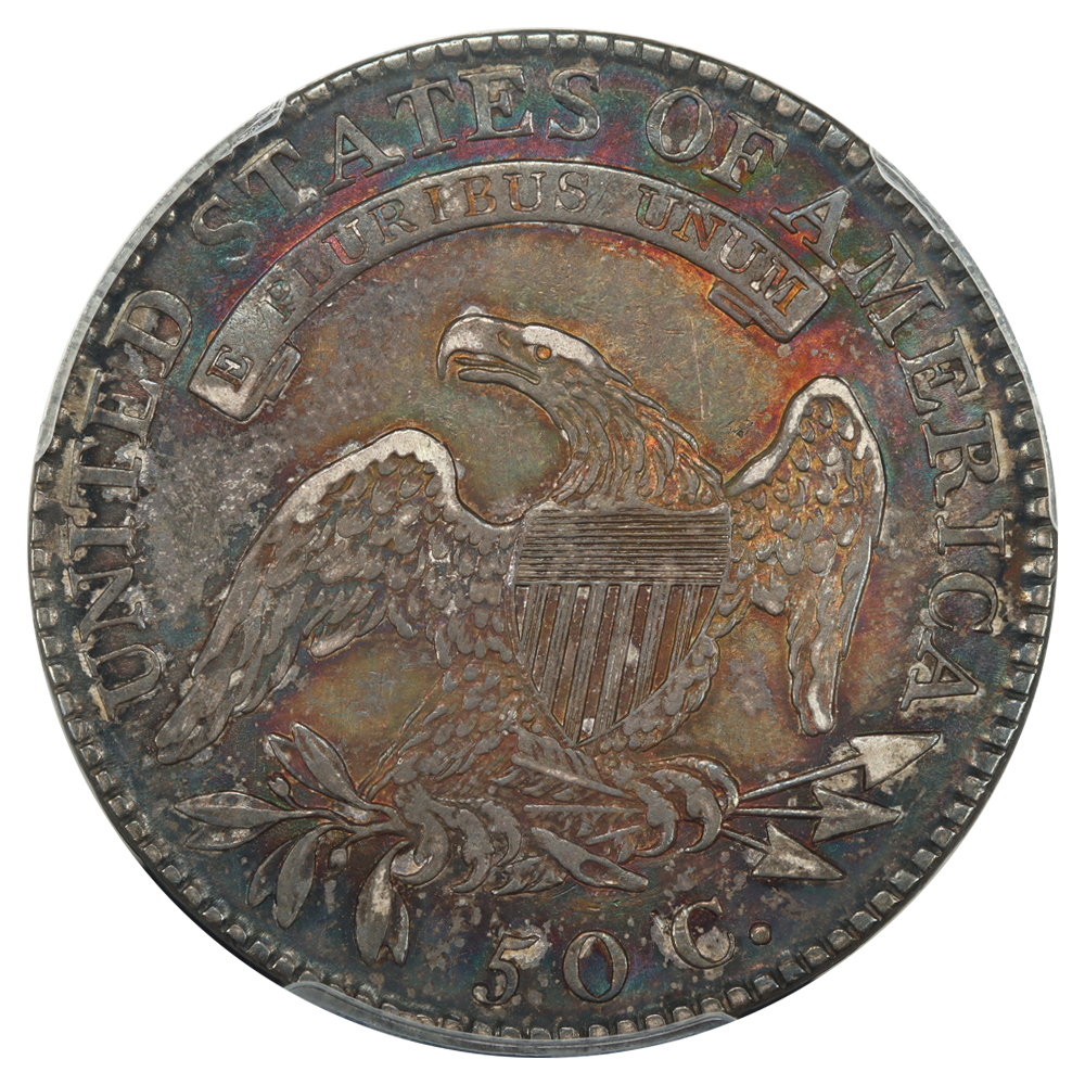 image for: 1818 50c PCGS AU50