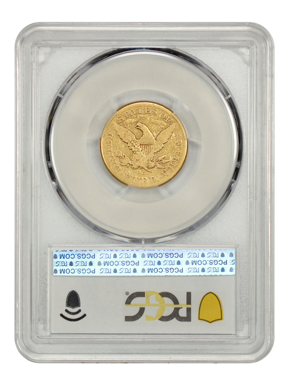 image for: 1875-CC $5  PCGS G6