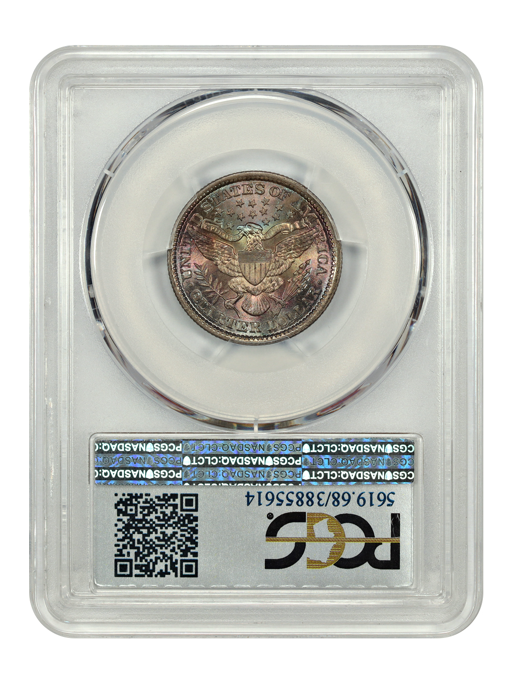 image for: 1898 25c PCGS MS68