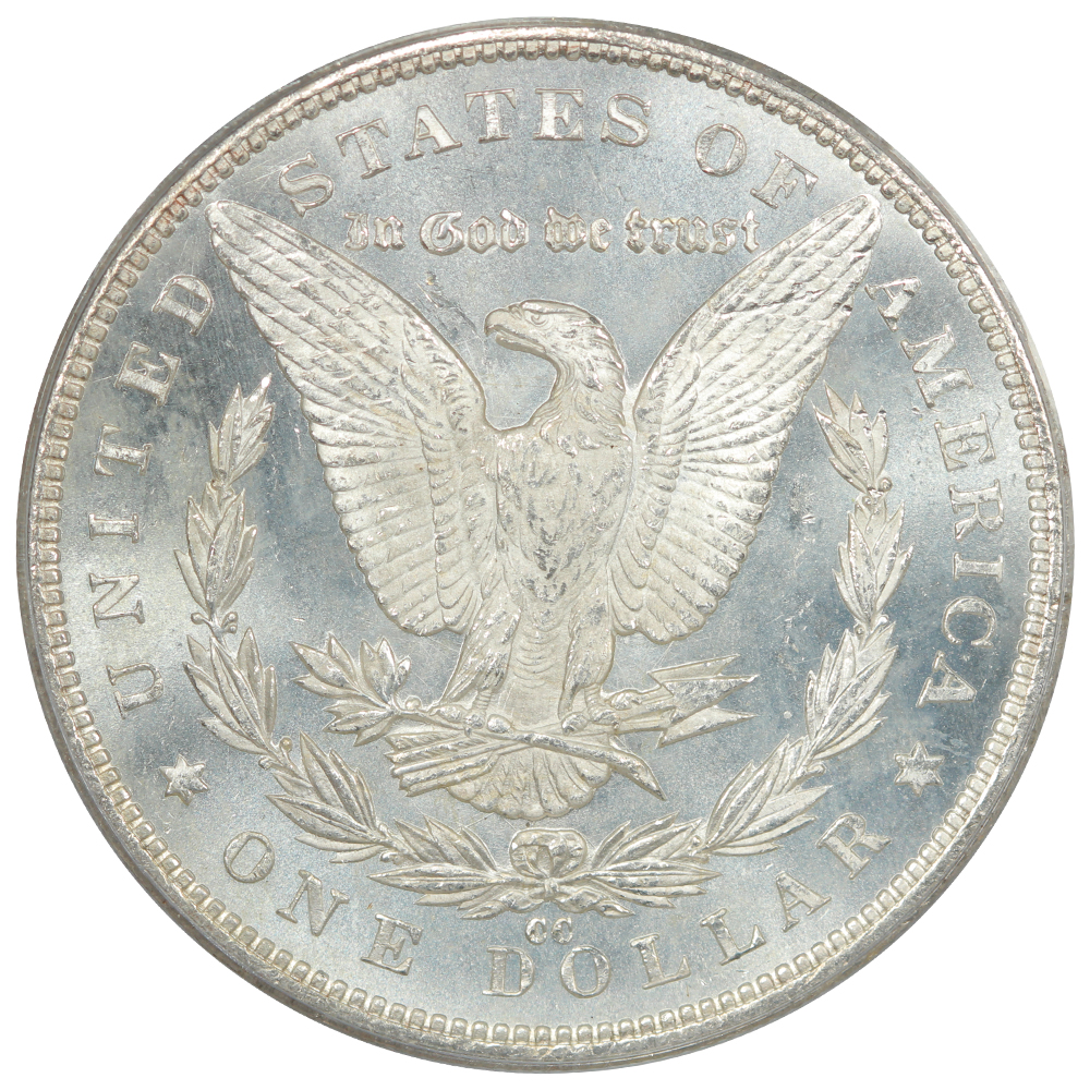 image for: 1884-CC $1  PCGS MS63 PL