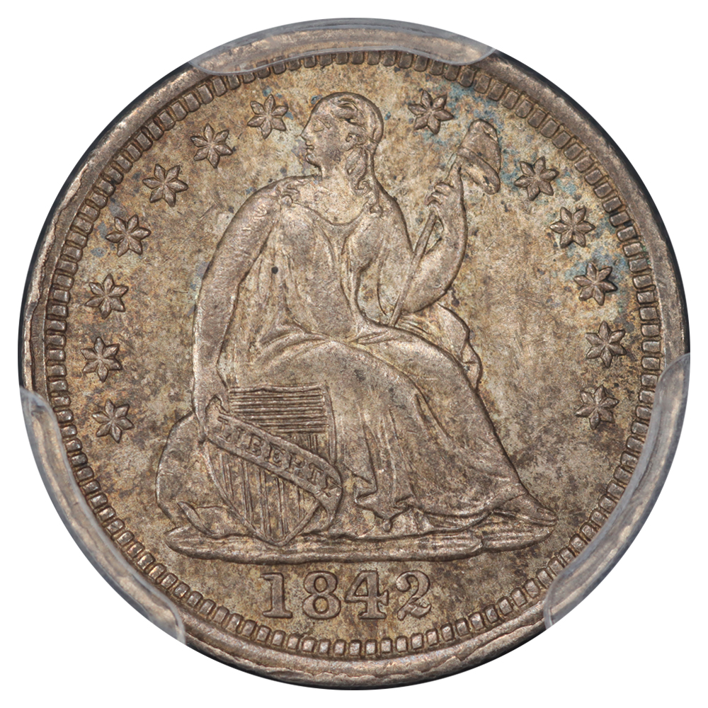 image for: 1842 H10c PCGS MS64