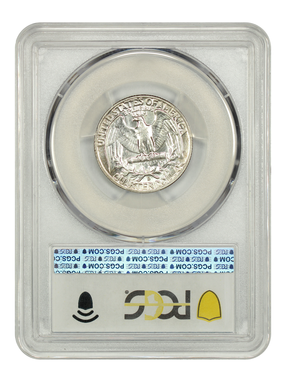 image for: 1957-D Misplaced Mintmark, FS-501 25c PCGS AU58