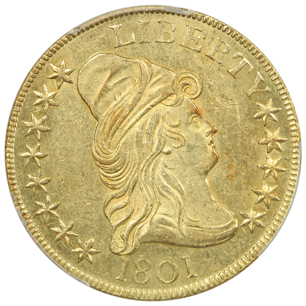 image for: 1801 $10  PCGS MS61
