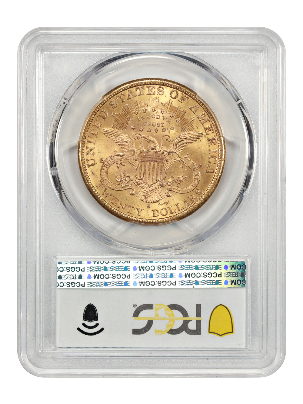 image for: 1884-S $20  PCGS MS64