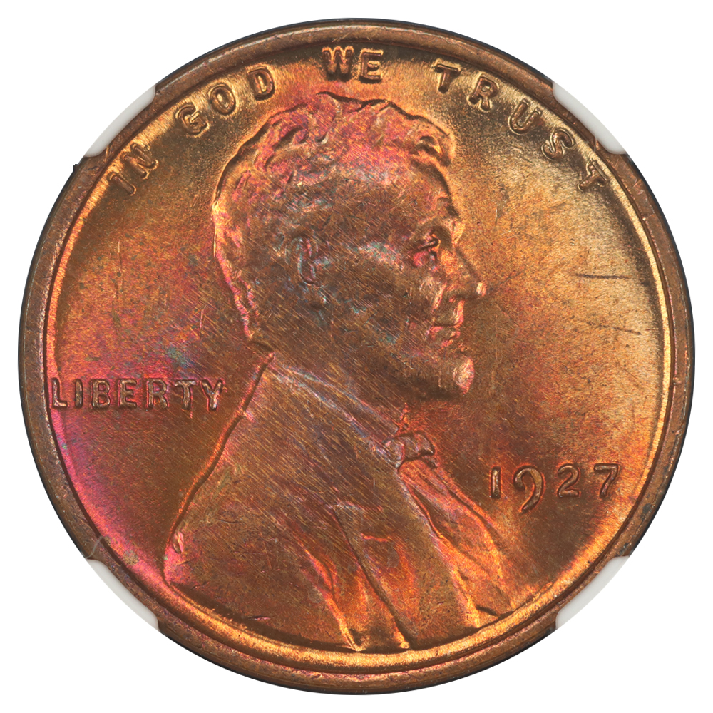 image for: 1927 1c NGC MS63 RB