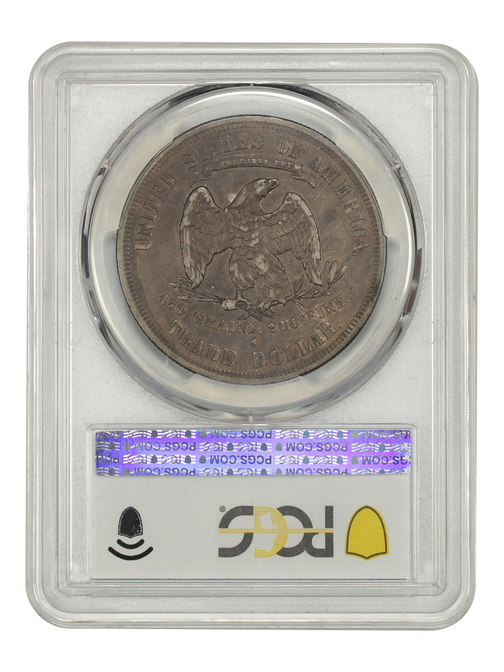 image for: 1877-S Trade$ PCGS XF40