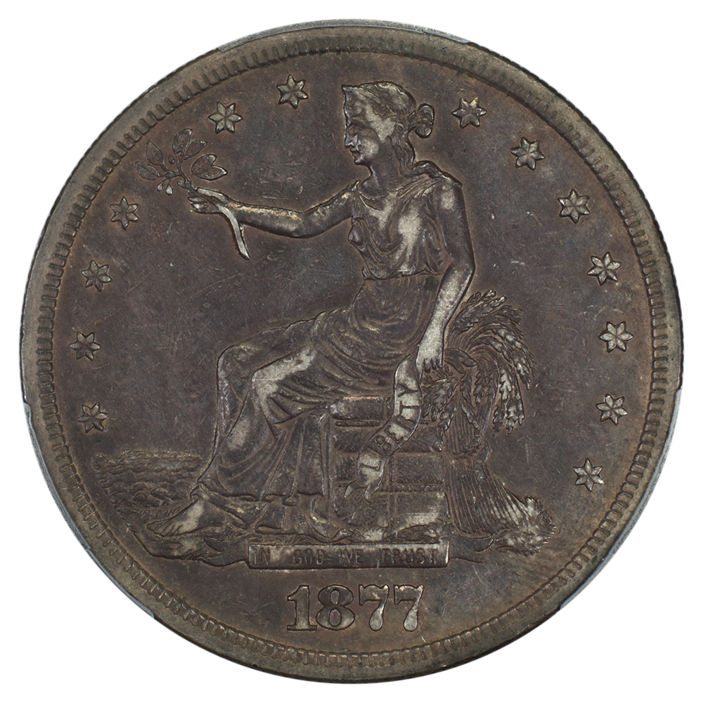 image for: 1877-S Trade$ PCGS XF40