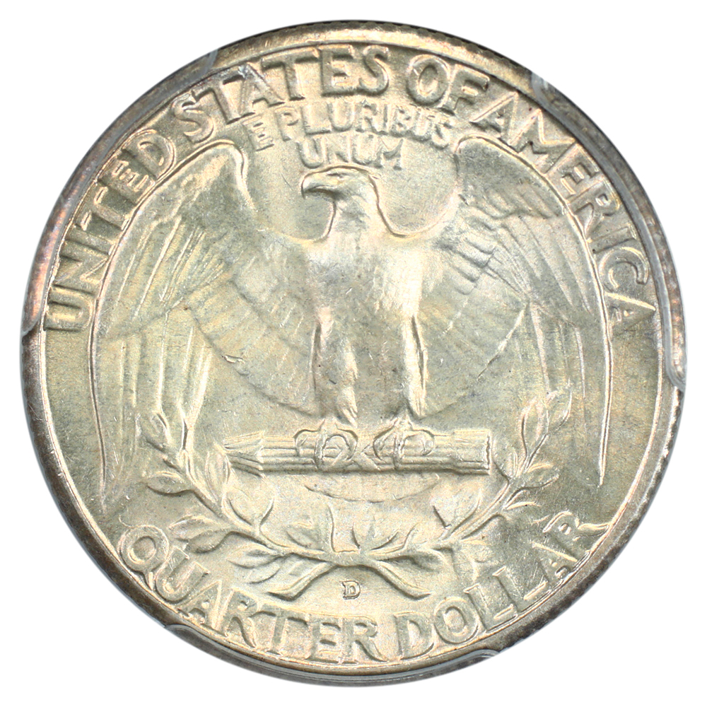 image for: 1934-D 25c PCGS MS65