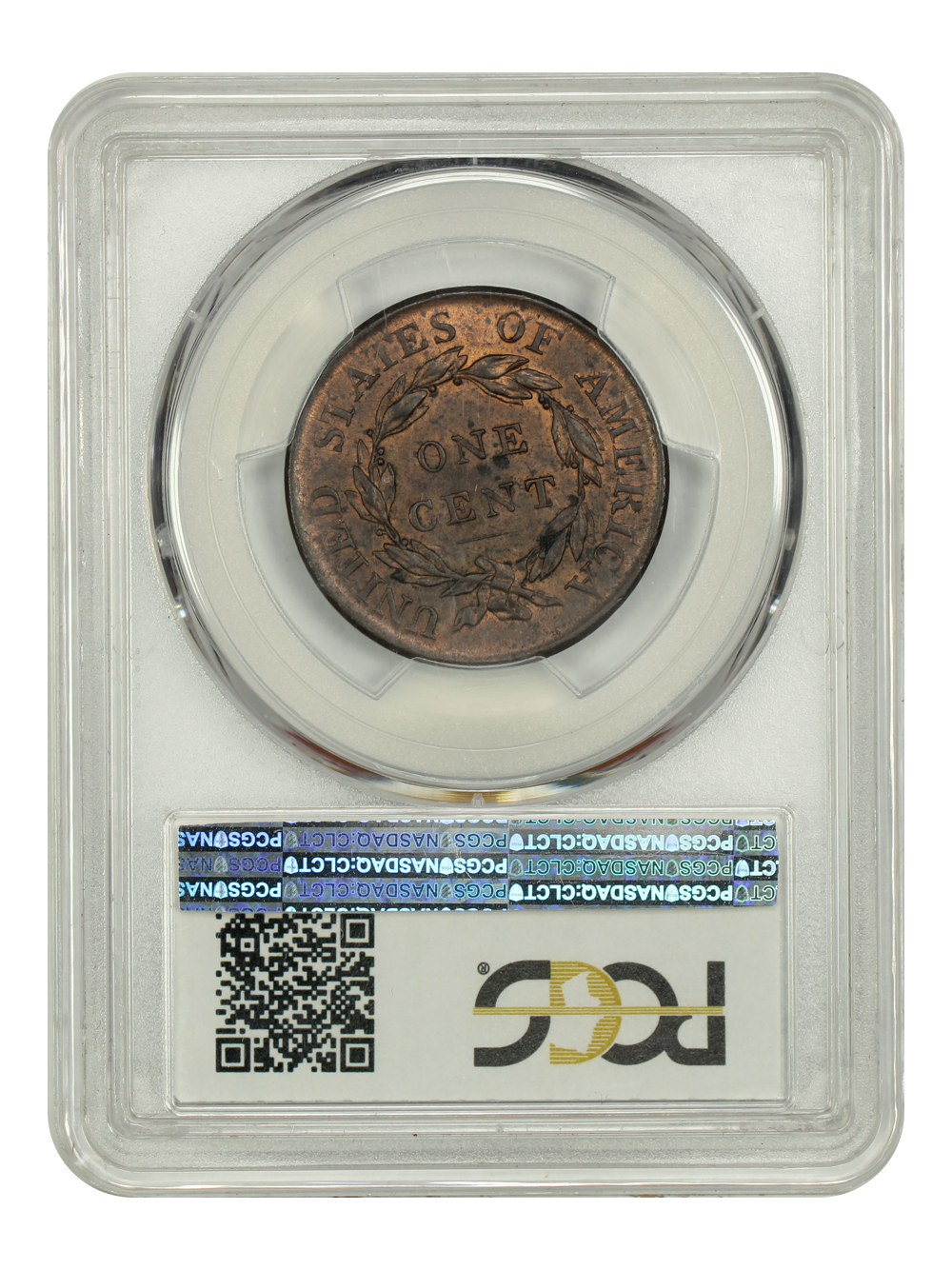 image for: 1818 1c PCGS MS63 BN