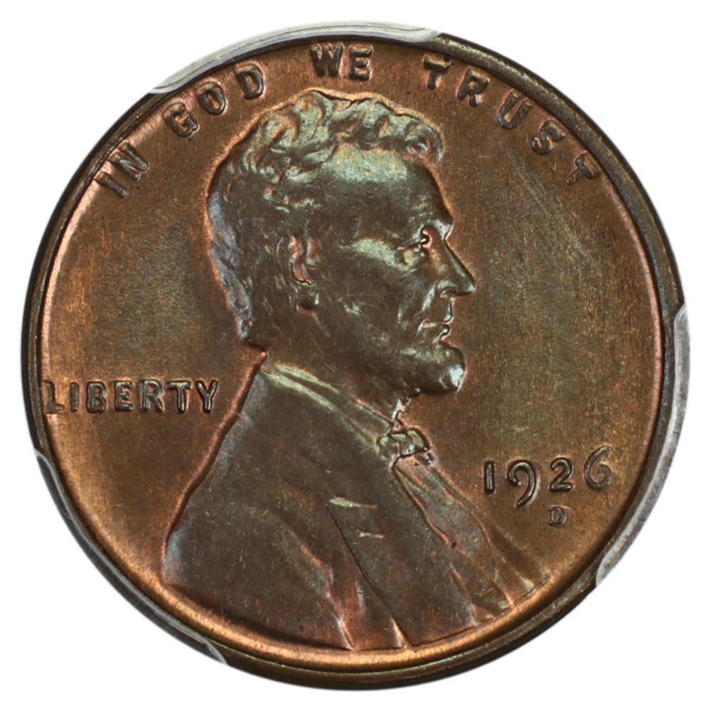 image for: 1926-D 1c PCGS MS64 BN
