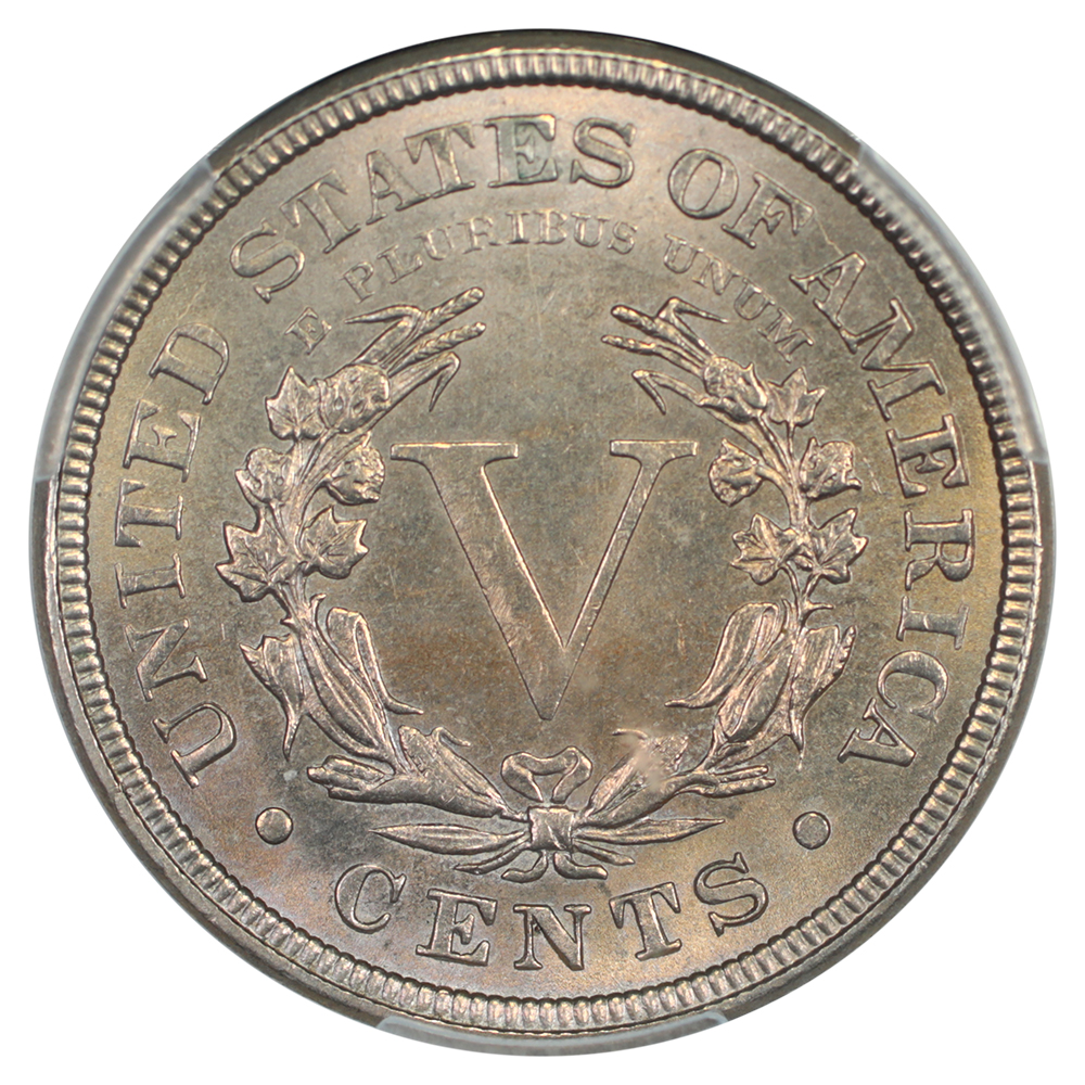 image for: 1883 Cents 5c PCGS MS64