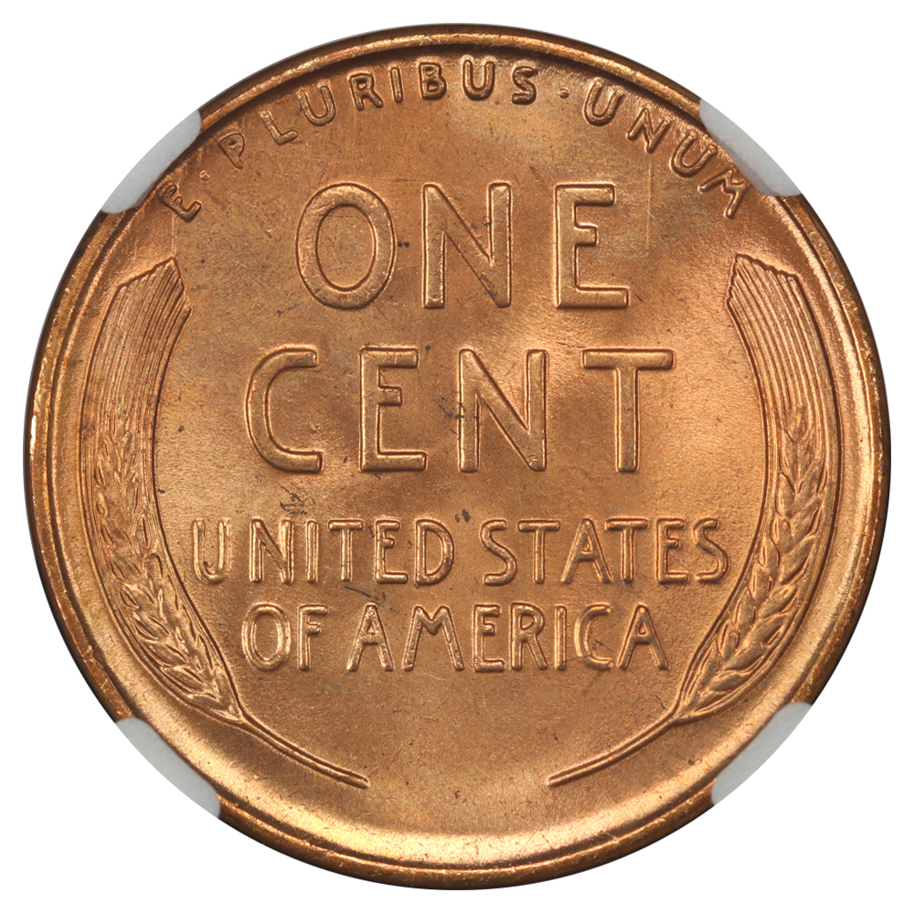 image for: 1938-S/S/S Repunched Mintmark, FS-502 1c NGC MS65 RD