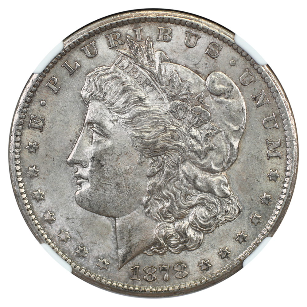 image for: 1878-CC $1  NGC AU55