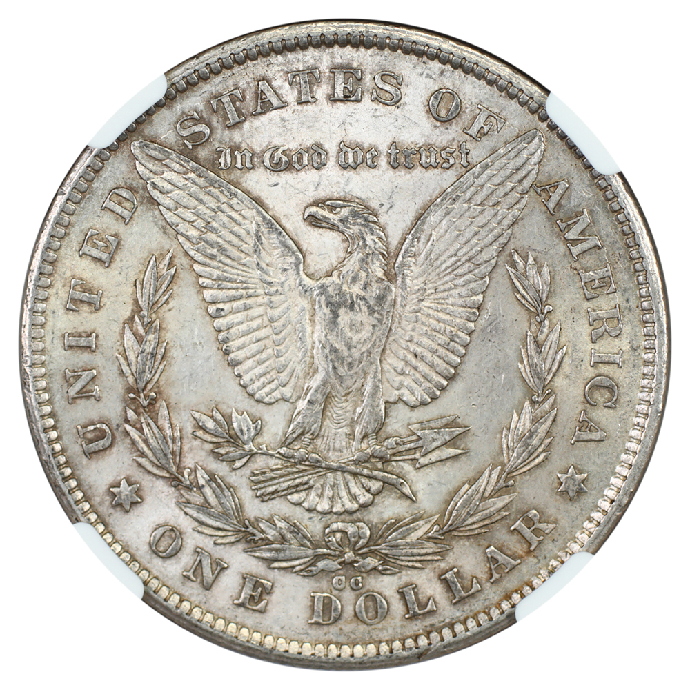 image for: 1878-CC $1  NGC AU55